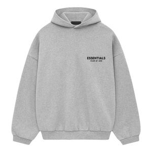 Essentials Fear of God Gray Hoodie
